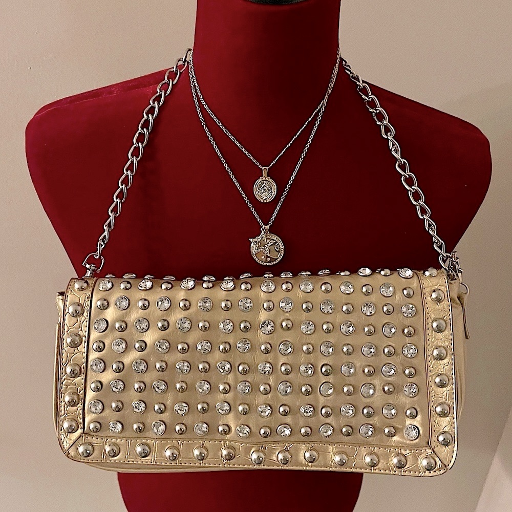 🚨 Metallic Gold x3 ✨Clutch/Fanny/Shoulder bag